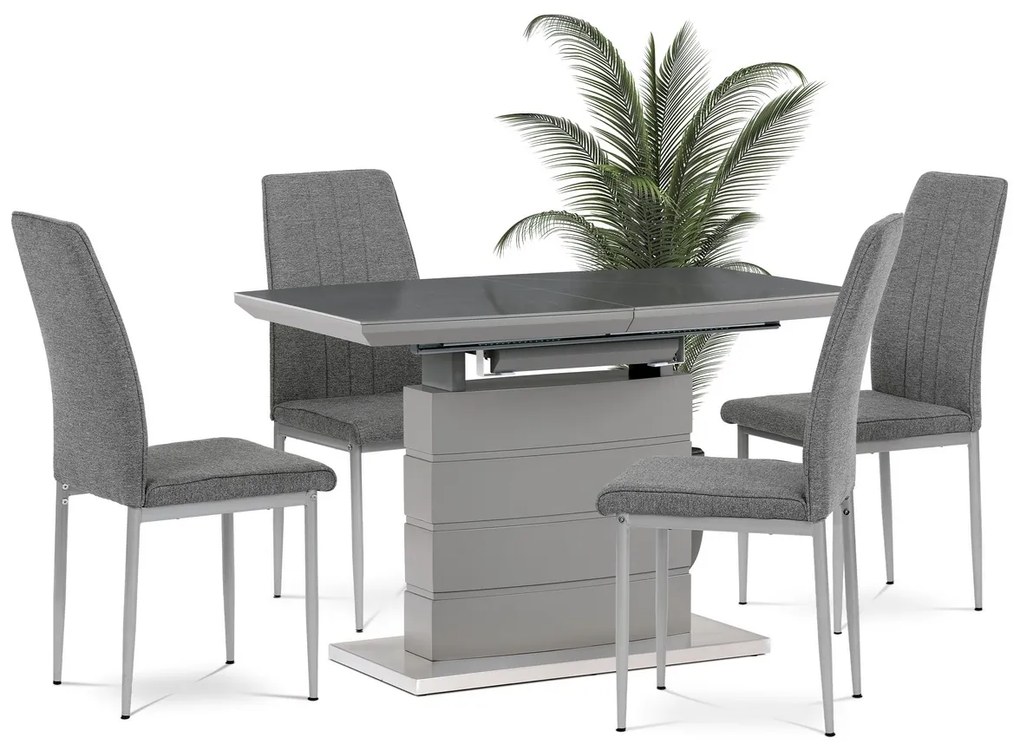 Zestaw krzeseł do jadalni DCL-379 GREY2, 4 szt.