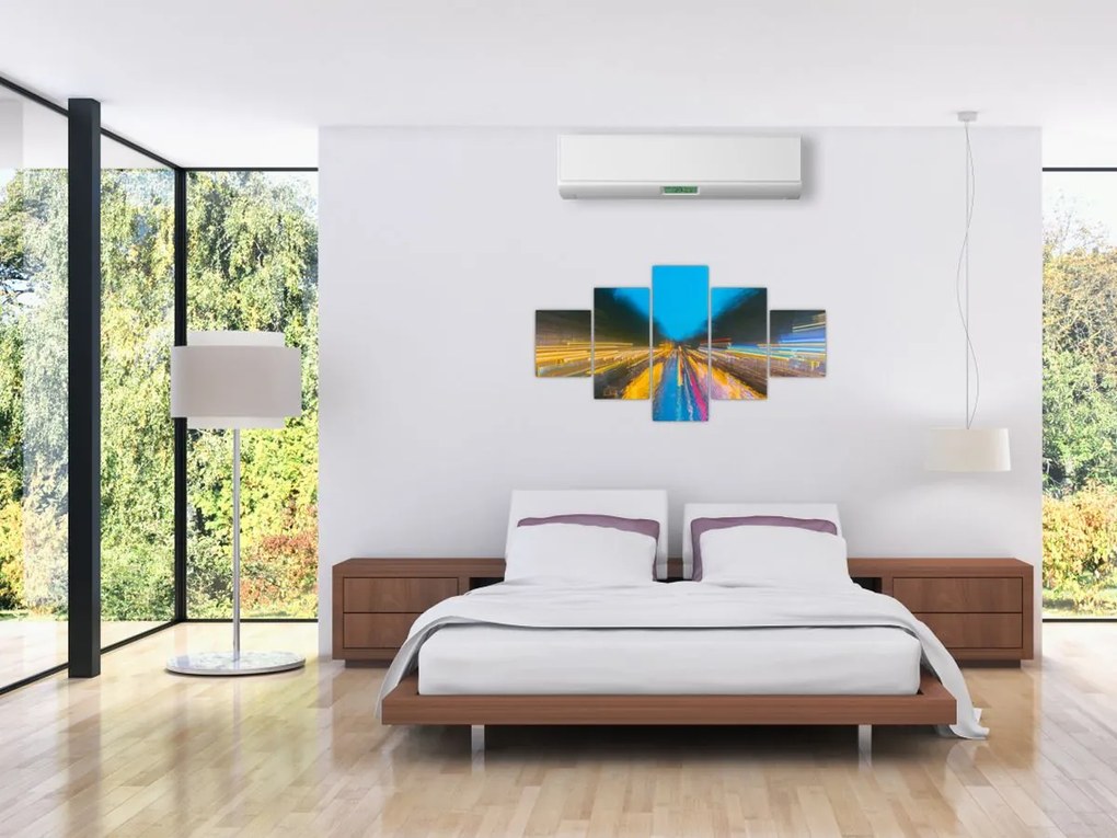 Obraz - Obraz abstrakcji (125x70 cm)