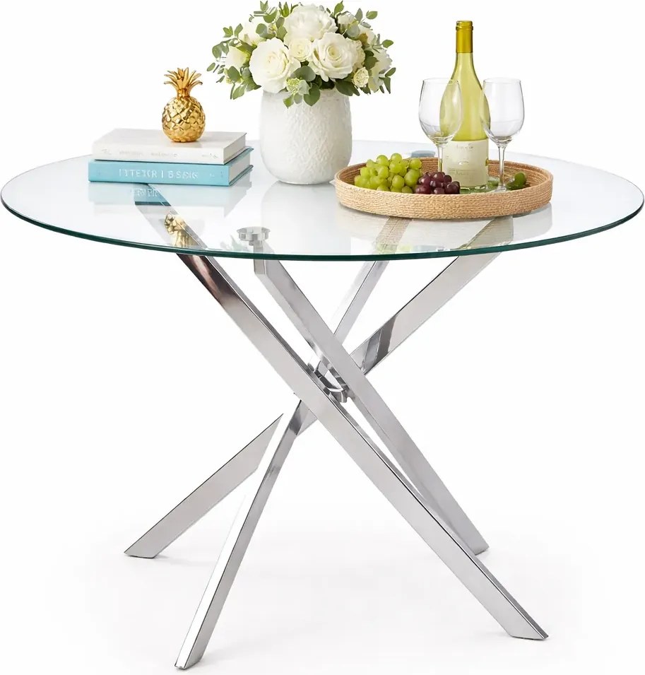 Okrągły Stół Szklany N9-S03