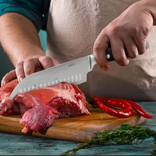 Orion Nóż kuchenny santoku MASTER, 18,5 cm