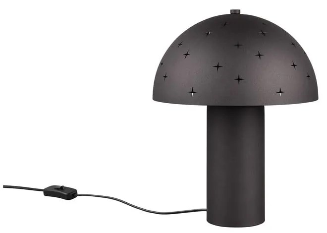 Czarna lampa stołowa (wys. 32,5 cm) Seta – Trio