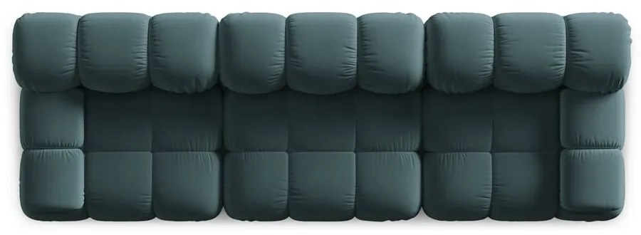 Morska aksamitna sofa 282 cm Bellis – Micadoni Home