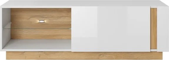 RACO Szafka RTV 138 Biała – Nowoczesna Szafka TV