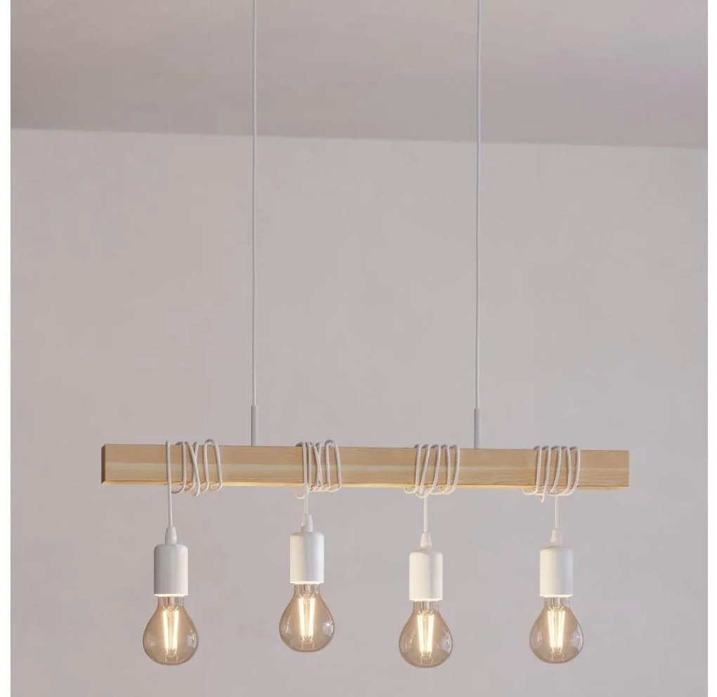 Eglo 43704 - Żyrandol na linkach TOWNSHEND 4xE27/60W/230V
