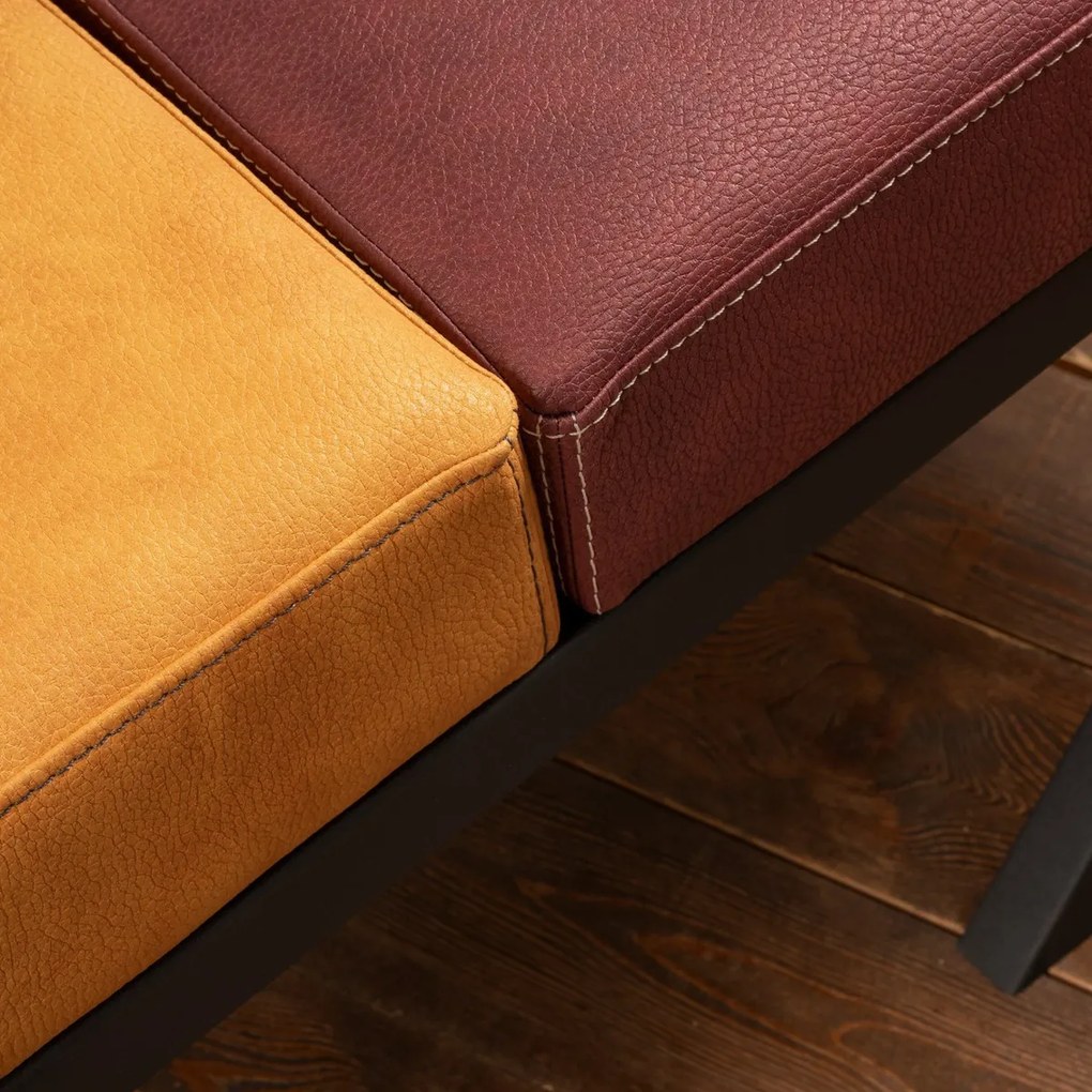 Ławka Brda Mustard i Claret Red