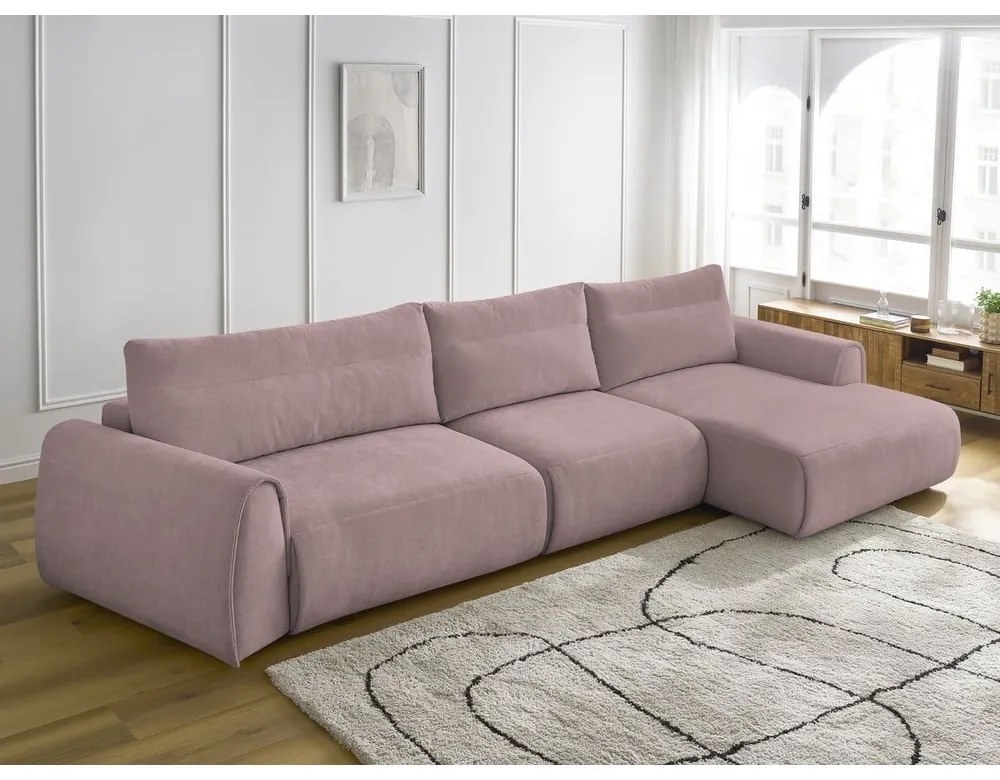 Jasnoróżowy narożnik Aden – Bobochic Paris