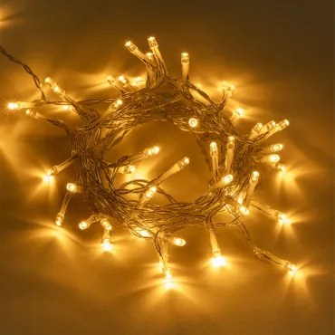 Girlanda Dekoracyjna Led (5m) Llamp Ciepła Biel - Sklum