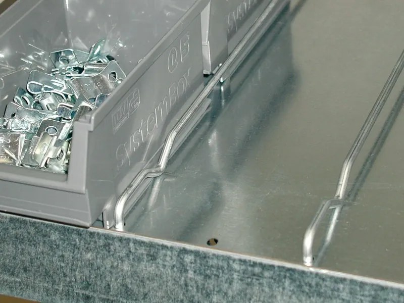 Regały z pochyłymi półkami, 2000x1000x500 mm, podstawowy