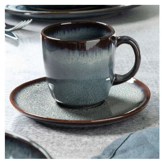 Szary kamionkowy kubek 190 ml Like Lave – like | Villeroy &amp; Boch