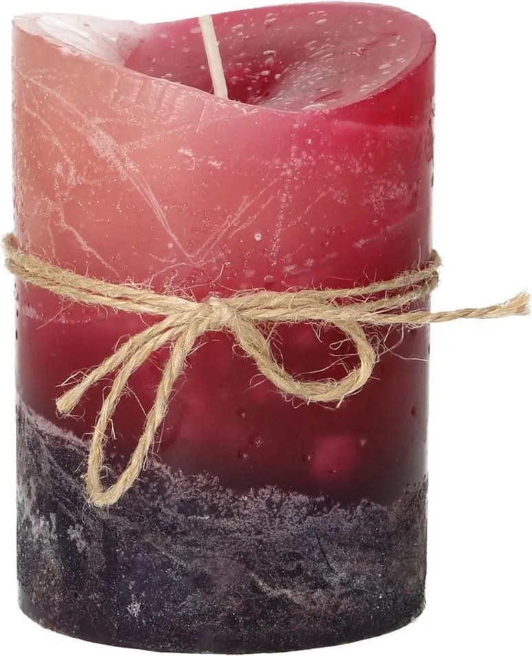 Świeca Dorotea 10cm cherry