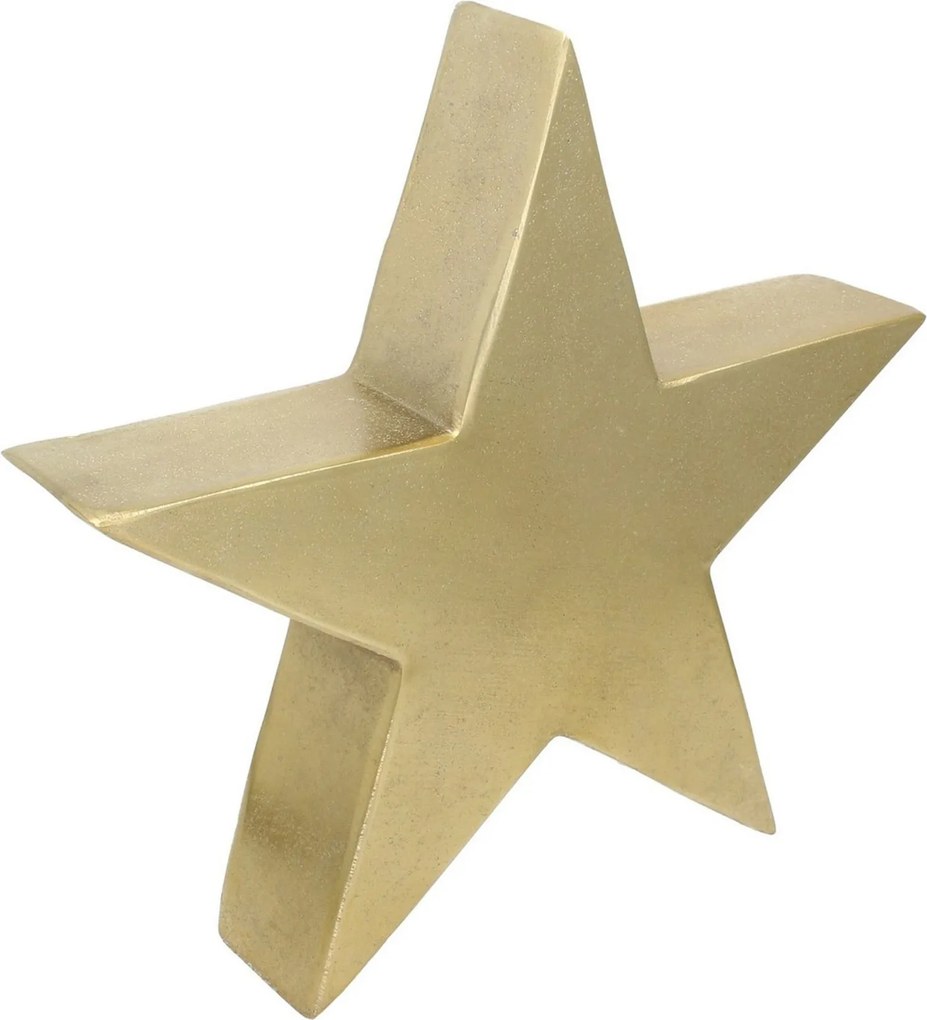 Dekoracja Christmas Star 38cm gold