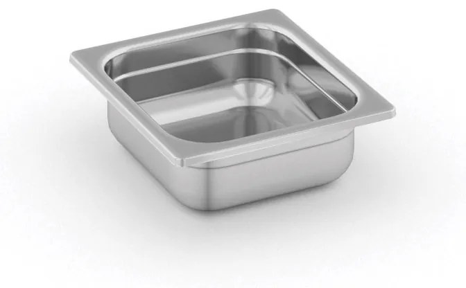 Pojemnik gastronomiczny ze stali nierdzewnej GN 2/3, 353 x 325 x 100 mm