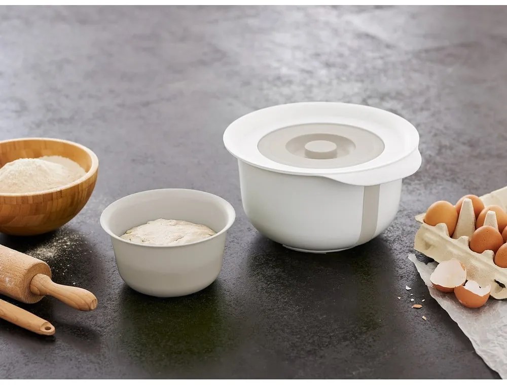 Białe misy zestaw 2 szt. ø 26 cm Fresh Baking – Rotho