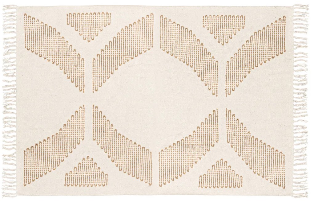 Haftowany dywan do salonu DREAMS z frędzlami, 120 x 170 cm