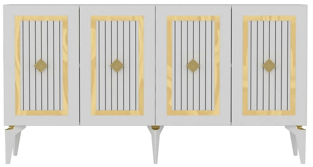 Szafka Nora White and Gold