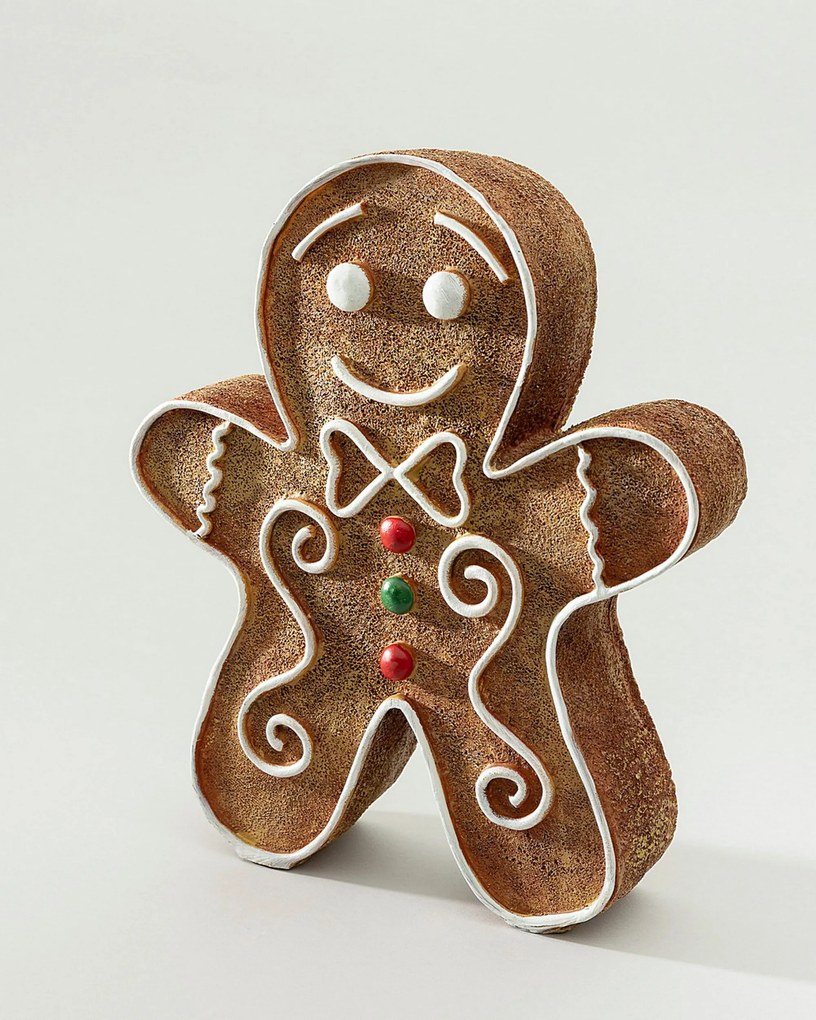 Figurka dekoracyjna Gingerbread Man I 25x7x30 cm