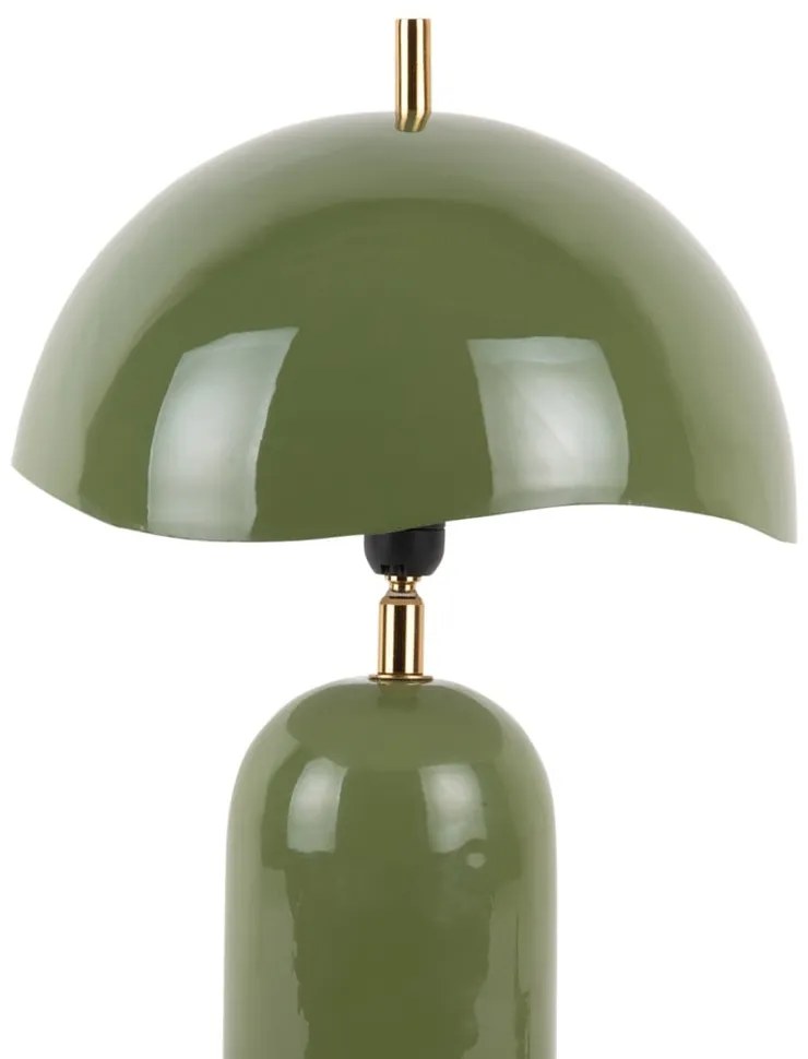 Ciemnozielona lampa stołowa (wysokość 41 cm) Querido – Leitmotiv