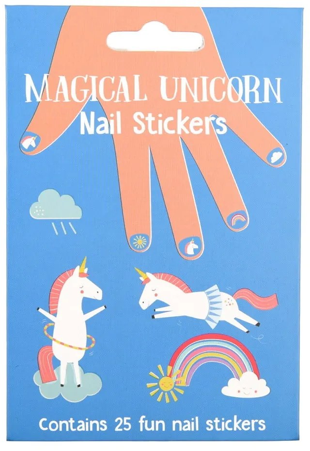 Zestaw kreatywny Magical Unicorn – Nail stickers – Rex London
