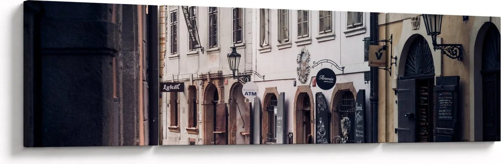 Obraz - Praska uliczka (170x50 cm)