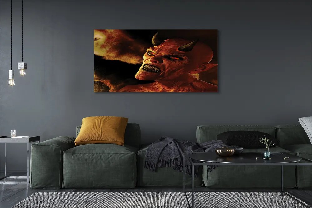 Obraz drukowany na płótnie Diabeł