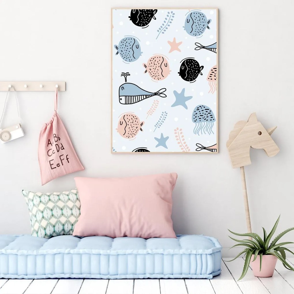 Plakat - Sea Life (A4)