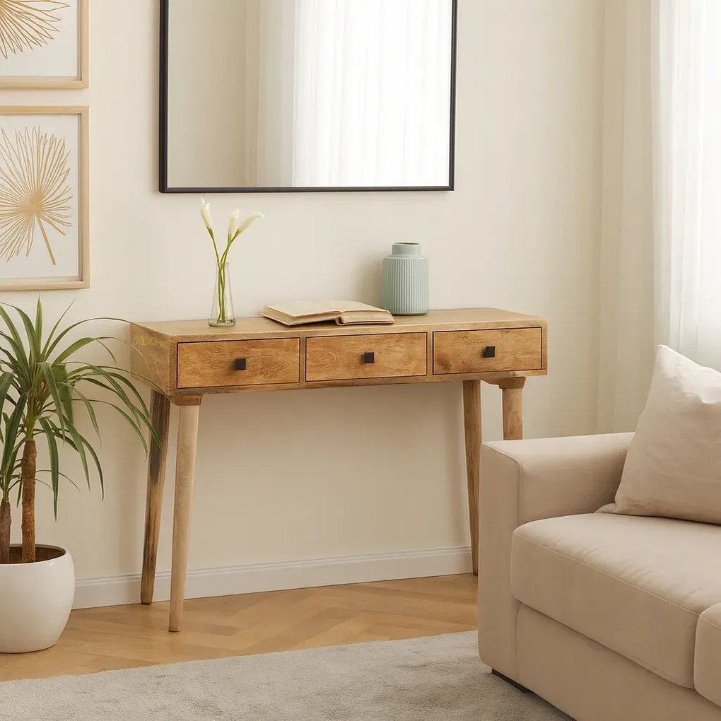 Nowoczesna konsola z drewna Z5-T87