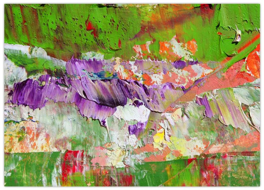Obraz abstrakcji - malarstwo (70x50 cm)