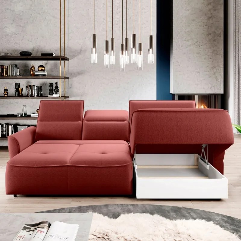 Narożnik MURILLO S Mini z elektryczną regulacją siedziska WERSAL