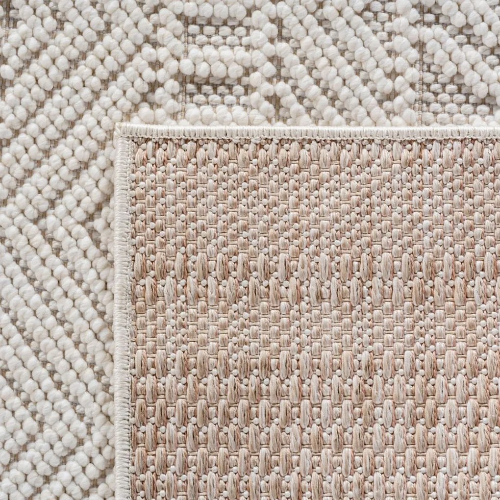 Dywan nowoczesny Helix Boho kremowy 140 cm x 200 cm