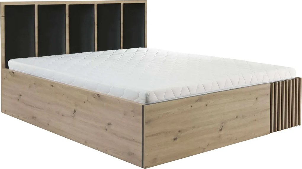 Łóżko 140x200 z lamelami H0-C33