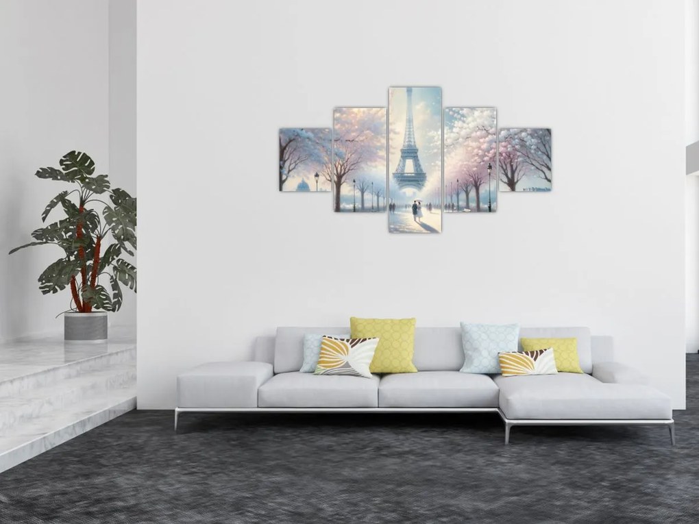 Obraz - Obraz z Paryża (125x70 cm)