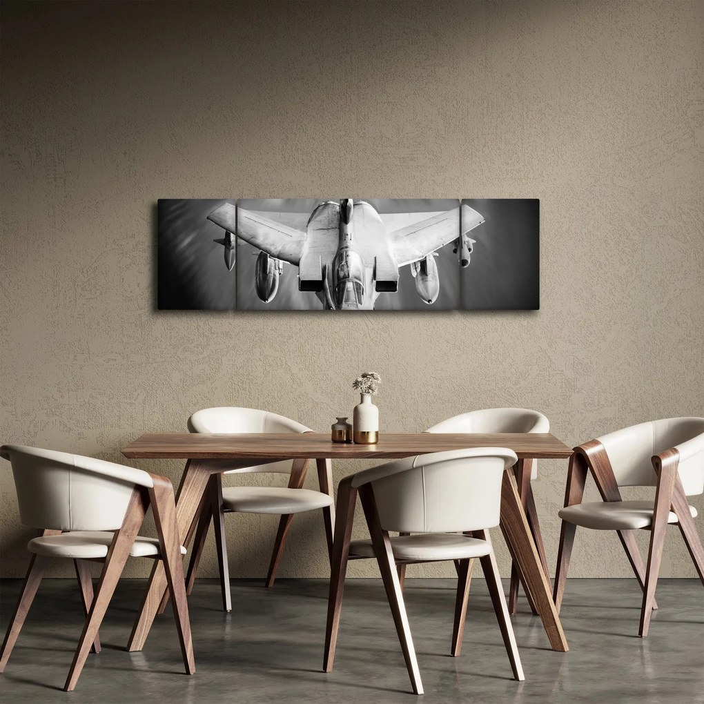 Obraz - Samolot (170x50 cm)