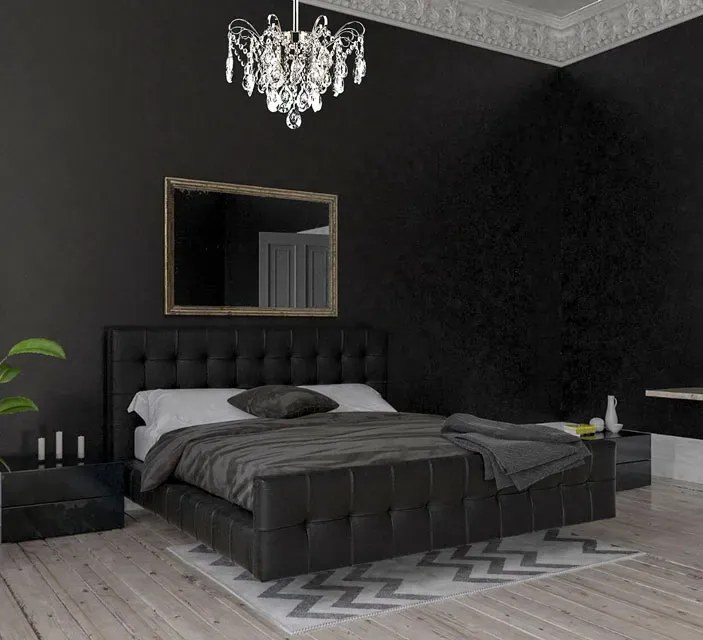 Srebrny kryształowy żyrandol glamour A272 D2-A07