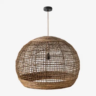 Lampa Sufitowa Udane Miel - Czarna & Ø80 Cm Udane - Sklum