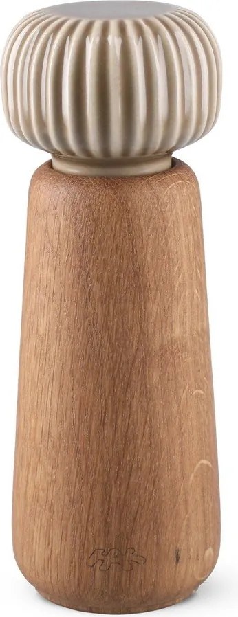 Młynek do soli i pieprzu z litego drewna w naturalnym kolorze Hammershøi – Kähler Design