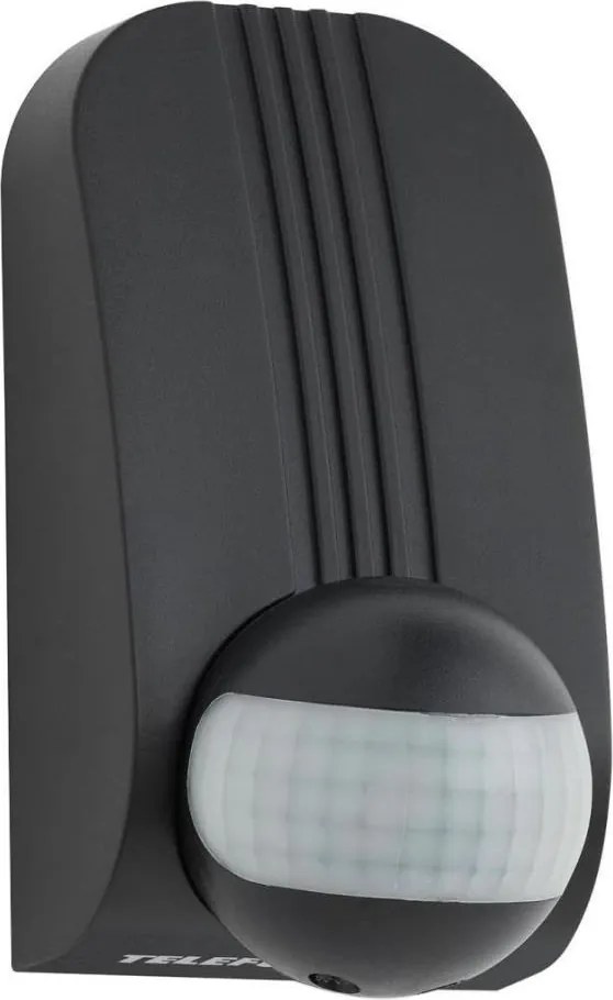 Telefunken 306505TF - Zewnętrzny czujnik ruchu 180° IP44 czarny