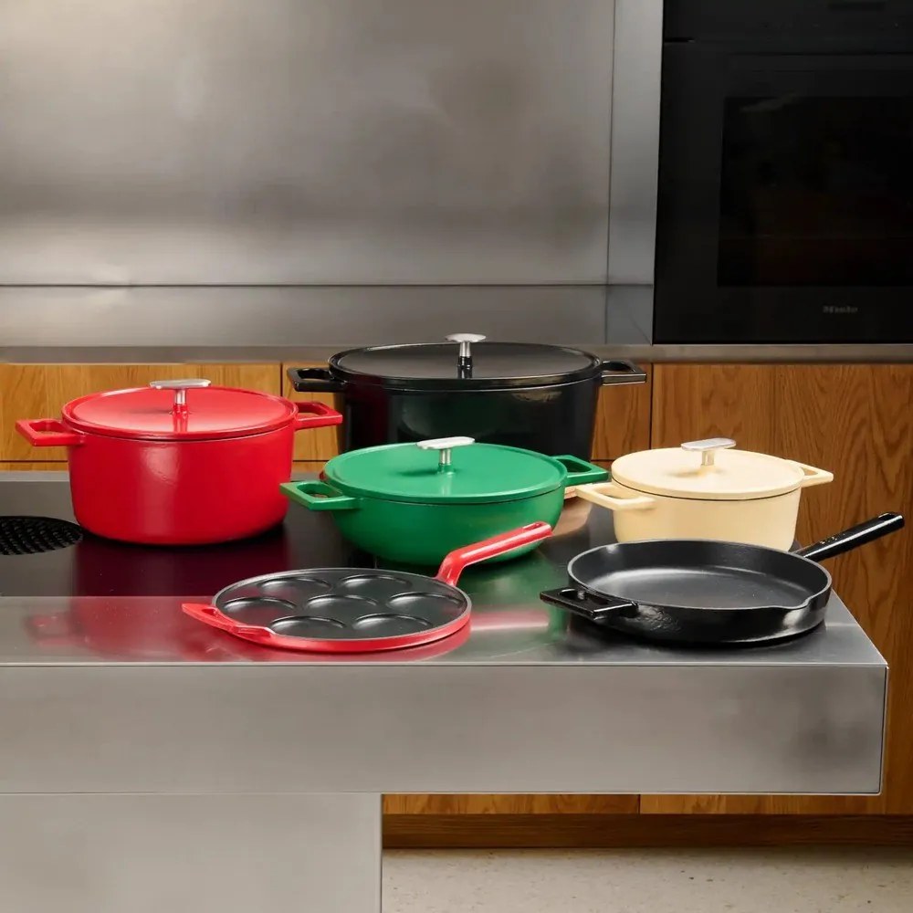 Garnek żeliwny z pokrywką odpowiedni na indukcję 5,5 l Mattia 3.0 – FABINI