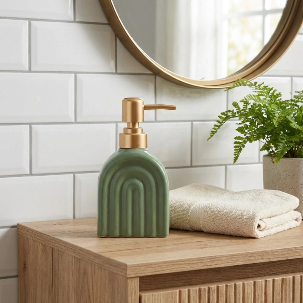 Ceramiczny dozownik do mydła BOGEN, 320 ml