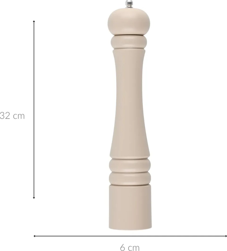 Młynek do przypraw drewniany, 32 cm