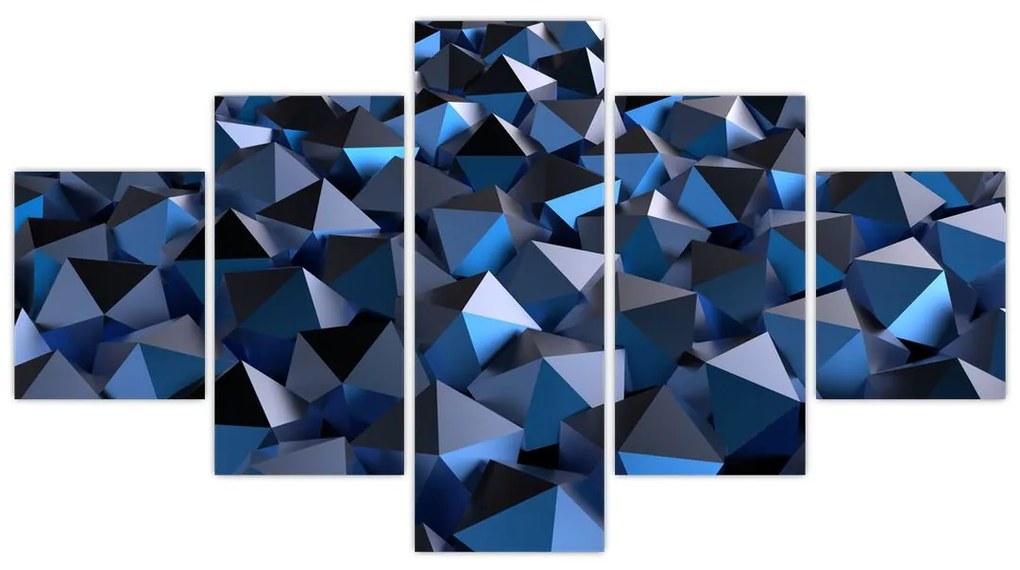 Obraz abstrakcji (125x70 cm)
