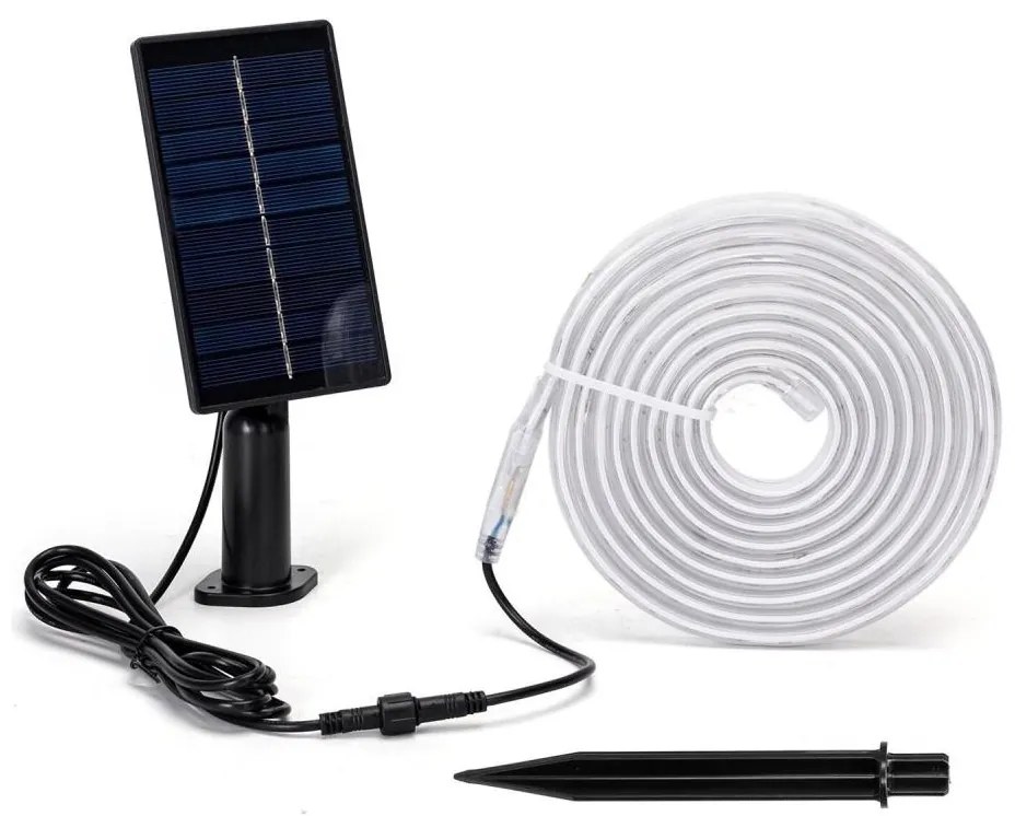 Aigostar - LED RGB Ściemnialna taśma solarna LED/1,6W/3,2V 5 m IP65 + pilot