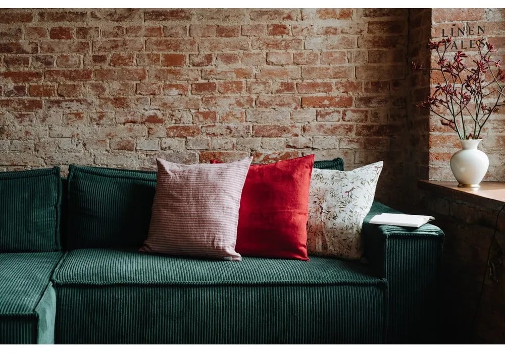 Poszewka na poduszkę ze świątecznym motywem 40x60 cm – Linen Tales