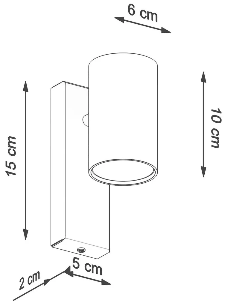 Kinkiet UTTI biały SOLLUX LIGHTING