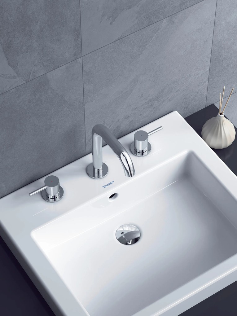 Duravit Circle 3-otworowa bateria umywalkowa Chrom