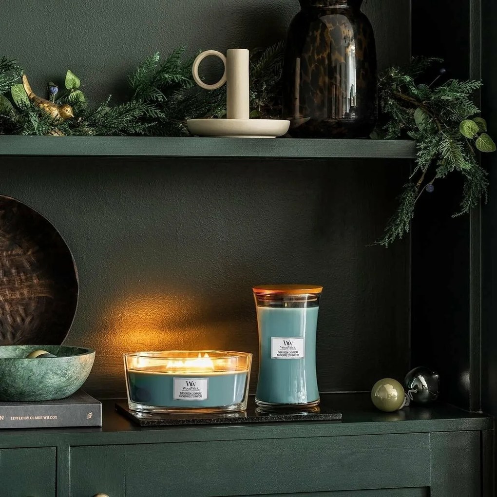 WoodWick Świeca zapachowa Evergreen Cashmere, 453g