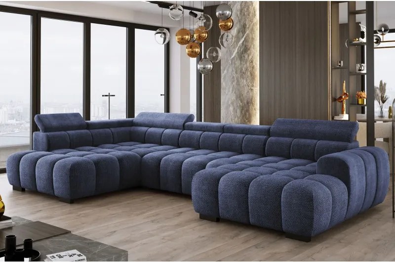 Narożnik BULL XL Lewostronny z elektryczną funkcją regulacji tkanina Eden 17 WERSAL