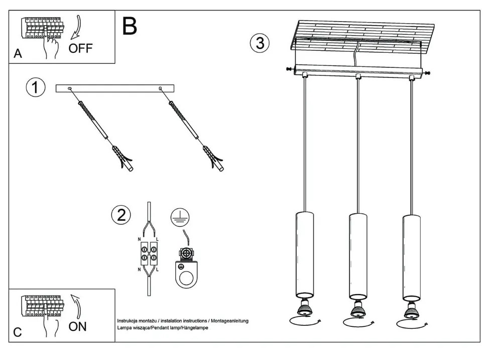 Ceglasta lampa wisząca Castro – Nice Lamps