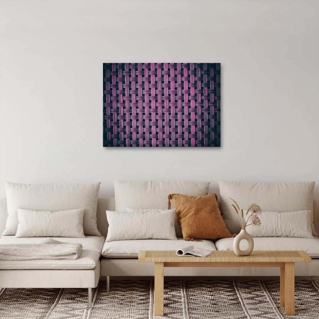 Obraz fioletowej tekstury (70x50 cm)