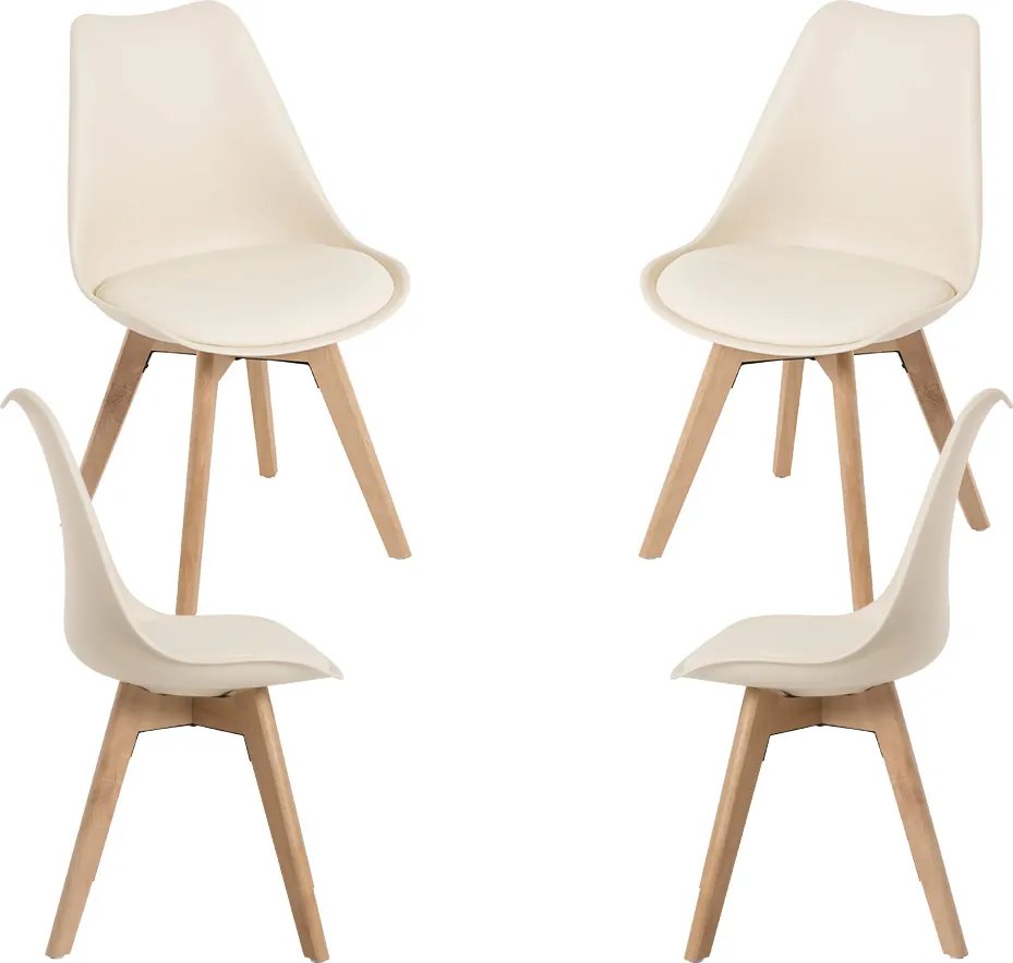 Zestaw 4 Krzese Synk Basic