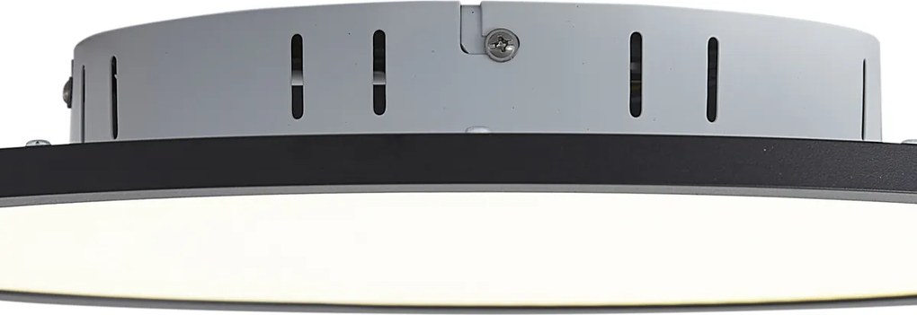 Inteligentny panel LED czarny 40 cm z funkcją LED Dim to Warm ze zdalnym sterowaniem - Knob